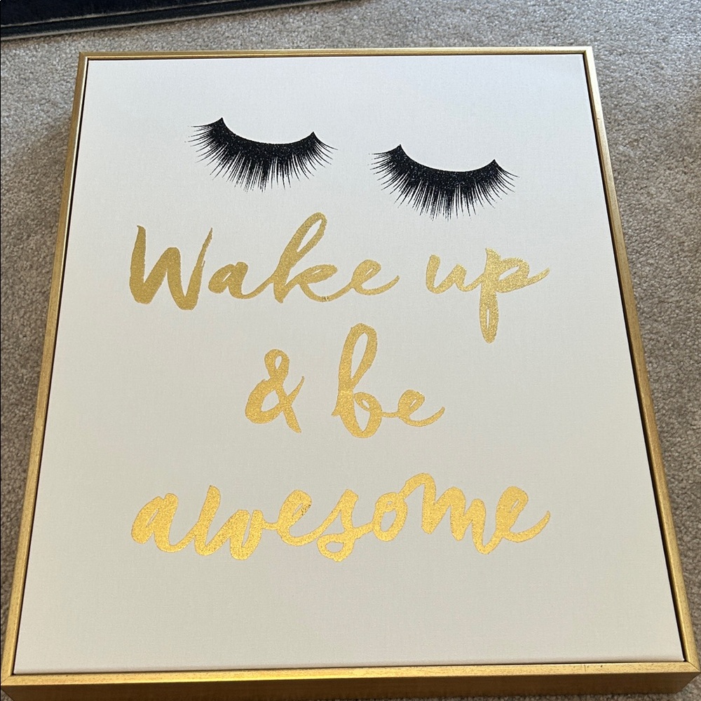 Gold and Black Wall Art Decor